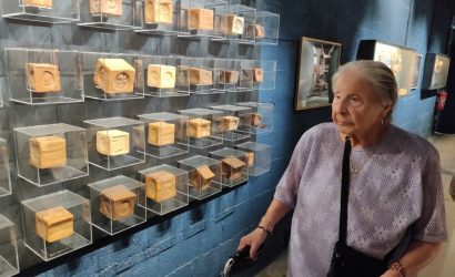 Résidente visite savonnerie